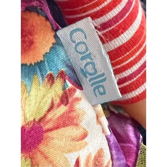 Rare French Corolle Les Dollies Toffee Apple Red Hair Cloth Vinyl Freckle Face 1 - Picture 8 of 11